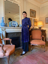 Load image into Gallery viewer, 1970s Ted Lapidus devore velvet coat