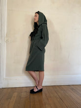Load image into Gallery viewer, AW 1985/86 Yves Saint Laurent hooded dress