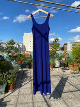 Load image into Gallery viewer, 1990s Jean Paul Gaultier blue mesh dress