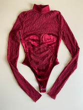 Load image into Gallery viewer, 1991 Alaïa leopard lace bodysuit