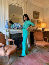 Load image into Gallery viewer, 1970s green safari suit