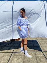 Load image into Gallery viewer, 1980s striped romper