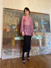 Load image into Gallery viewer, 1970s Gudule lace tunic