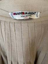 Load image into Gallery viewer, 1970s Yves Saint Laurent oatmeal and gold set