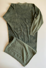 Load image into Gallery viewer, 1980s Krizia green animal sweater dress