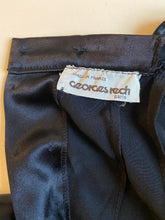 Load image into Gallery viewer, 1970s Georges Rech satin open back gown