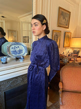 Load image into Gallery viewer, 1970s Ted Lapidus devore velvet coat