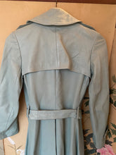 Load image into Gallery viewer, 1970s Ted Lapidus leather trench-coat
