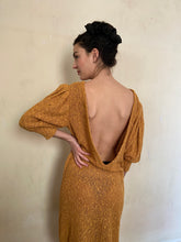 Load image into Gallery viewer, 1980s open back knit dress