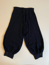 Load image into Gallery viewer, Ossie Clark black crepe knickers