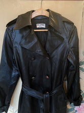 Load image into Gallery viewer, 1970s Ted Lapidus satin trench-coat