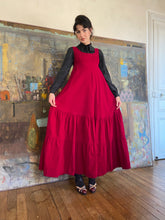 Load image into Gallery viewer, 1970s Travers Tempos corduroy dress