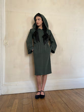Load image into Gallery viewer, AW 1985/86 Yves Saint Laurent hooded dress