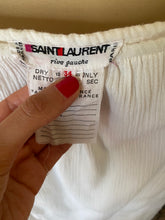 Load image into Gallery viewer, SS 1976 Yves Saint Laurent gauze dress