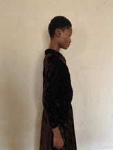 Load image into Gallery viewer, 1970s velvet set