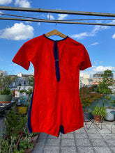 Load image into Gallery viewer, 1960s terrycloth romper
