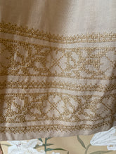 Load image into Gallery viewer, 1970s Yves Saint Laurent oatmeal and gold set