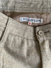 Load image into Gallery viewer, 1970s Guy Laroche oatmeal wool pants