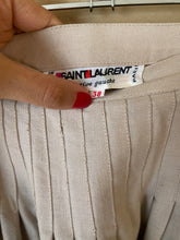 Load image into Gallery viewer, 1970s Yves Saint Laurent oatmeal and gold set