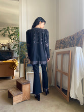 Load image into Gallery viewer, 1970s Janet Ibbotson painted suede jacket