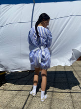 Load image into Gallery viewer, 1980s striped romper