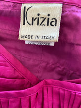 Load image into Gallery viewer, 1980s Krizia pleated dress