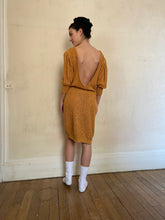 Load image into Gallery viewer, 1980s open back knit dress