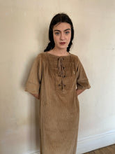 Load image into Gallery viewer, 1970s Ted Lapidus lace up dress