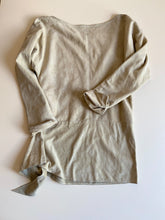 Load image into Gallery viewer, 1970s Yves Saint Laurent beige suede blouse