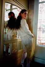 Load image into Gallery viewer, RESERVED payment 2/2 1970s Pierre d’Alby cream silk set