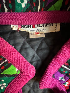 documented FW 1976 Yves Saint Laurent jacket