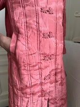 Load image into Gallery viewer, 1960s quilted silk brocade coat
