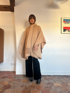 1970s alpaca cape