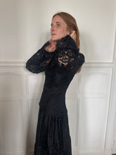 Load image into Gallery viewer, 1970s Catherine Buckley patchwork lace set
