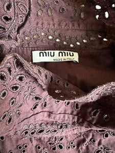 SS 2002 Miu Miu blouse