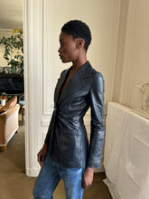 Load image into Gallery viewer, 1970s french boutique leather jacket

