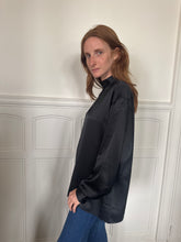 Load image into Gallery viewer, 1970s Daniel Hechter satin blouse
