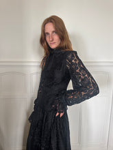 Load image into Gallery viewer, 1970s Catherine Buckley patchwork lace set

