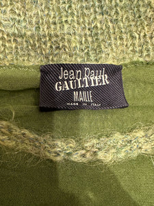 1990s Jean Paul Gaultier sweater & scarf