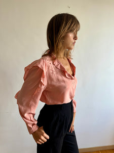 1970s Emmanuelle Khanh blouse