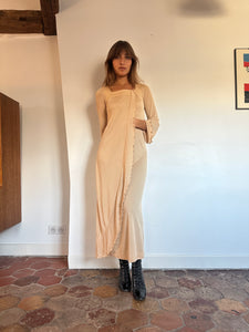 1970s french boutique dress