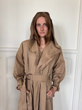 Load image into Gallery viewer, 1970s Yves Saint Laurent hooded trench coat
