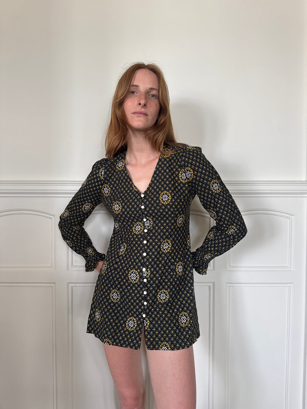 1960s british mini dress