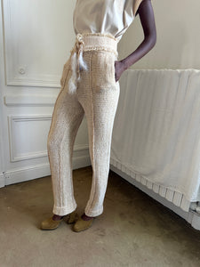 1970s Mary Farrin knit pants