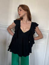 Load image into Gallery viewer, 1970s Biba crepe blouse
