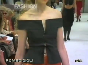 documented SS 1989 Romeo Gigli bustier