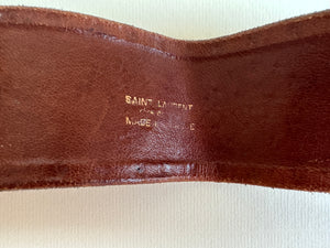 SS 1977 Yves Saint Laurent belt