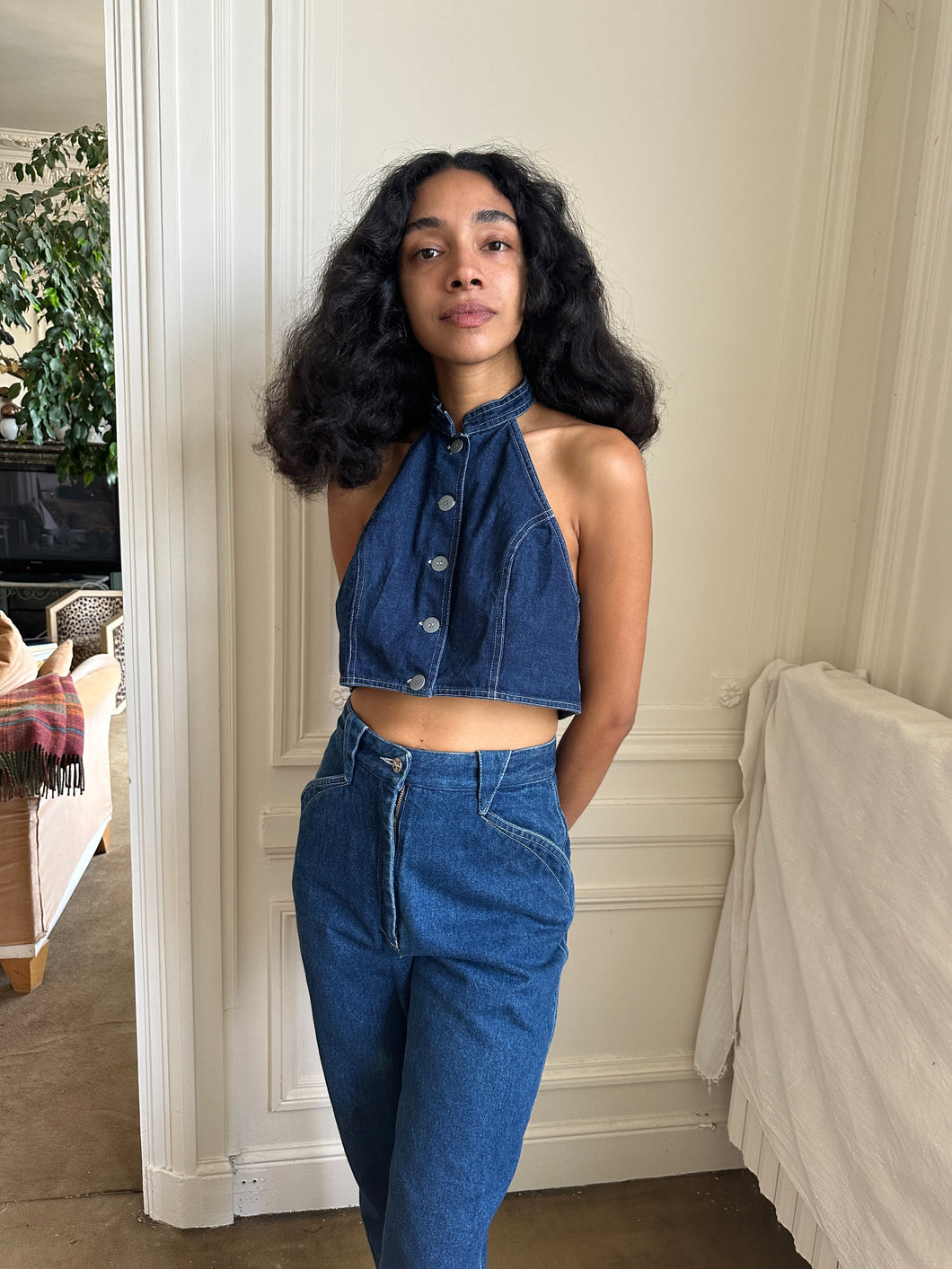 1980s Chantal Thomass top