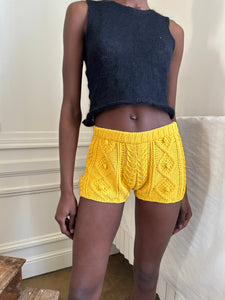 1990s Chantal Thomass knit shorts
