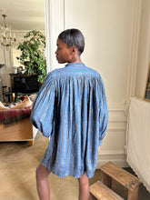 Load image into Gallery viewer, 1970s indian cotton &amp; lurex tunic
